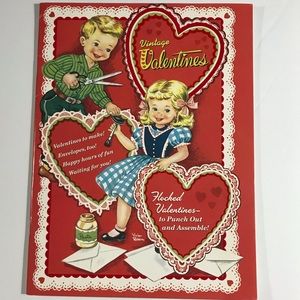 Vintage Valentine’s Day cards + envelopes